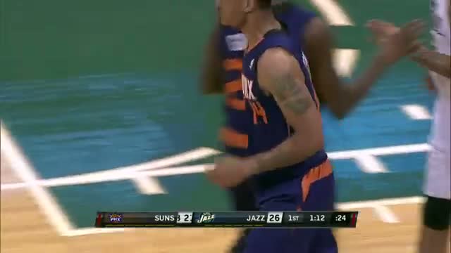Watch NBA: Gerald Green Drops the Filthy Double-Clutch Reverse Dunk Video