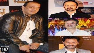 Watch Sanjay Dutt Signs Up Prabhu Deva, Rohit Shetty & Raju Hirani Video