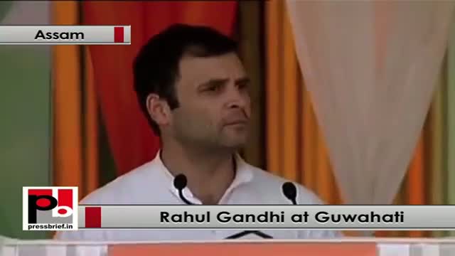 Watch Rahul Gandhi: I feel very glad to be here in Assam Video