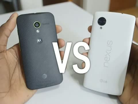 Watch Moto X Vs Nexus 5 Video
