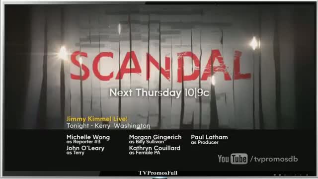 Watch Scandal 3x12 Promo "We Do Not Touch the First Ladies" Season 3 Episode 12 Video