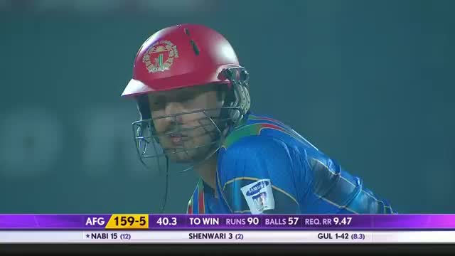 Watch Umar Gul gets wicket keeper and captain wickets (Asia Cup 2014 - 3rd ODI, Afg vs Pak) Video