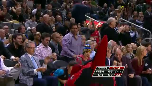 Watch NBA: Amir Johnson Throws Down the Fastbreak Windmill Jam Video