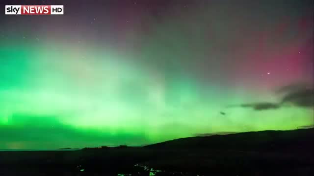 Watch Time Lapse Of Northern Lights Video