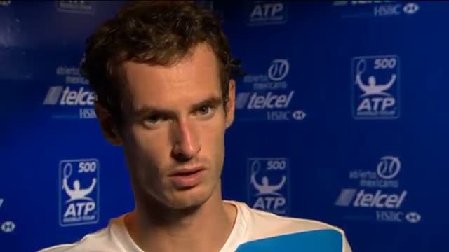 Watch Acapulco 2014 Thursday Interview Murray Video