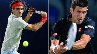 Watch Roger Federer vs Novak Djokovic Highlights - Dubai 2014 SF Video