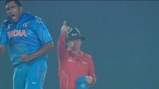 Watch Ashwin completes 100th wicket as he gets 2 openers (Asia Cup 2014 - 4th ODI, Ind vs SL) Video