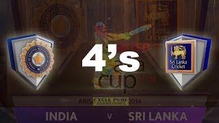 Watch India vs Sri Lanka: 4th ODI, Fours Highlights (Asia Cup 2014) Video