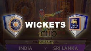 Watch India vs Sri Lanka: 4th ODI, Wickets Highlights (Asia Cup 2014) Video