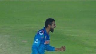 Watch Ravindra Jadeja 3 wickets against Lankans (Asia Cup 2014 - 4th ODI, Ind vs SL) Video