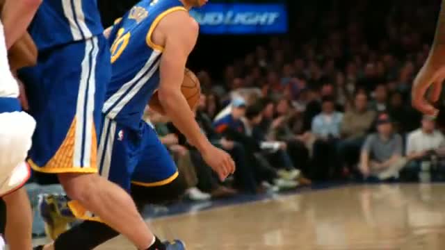 Watch NBA Phantom: Stephen Curry's Triple-Double Against the Knicks Video
