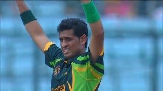 Watch Mohammad Talha gets maiden ODI wickets against India (Asia Cup 2014 - 6th ODI, Ind vs Pak) Video