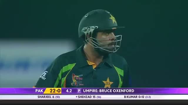 Watch Ahmed Shehzad made highest score against India (Asia Cup 2014 - 6th ODI, Ind vs Pak) Video