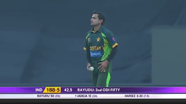 Watch Wicket getting chances missed by Karthik and Hafeez (Asia Cup 2014 - 6th ODI, Ind vs Pak) Video