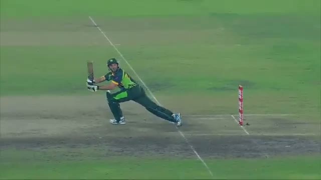 Watch Shahid Afridi clinches thriller for Pakistan (Asia Cup 2014 - 6th ODI, Ind vs Pak) Video