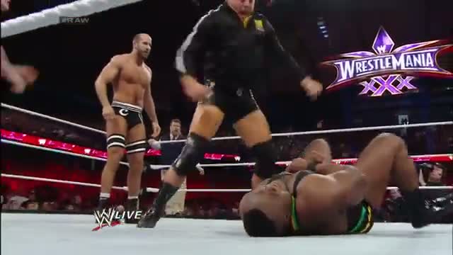 Watch Big E vs. Cesaro: WWE Raw, March 3, 2014 Video
