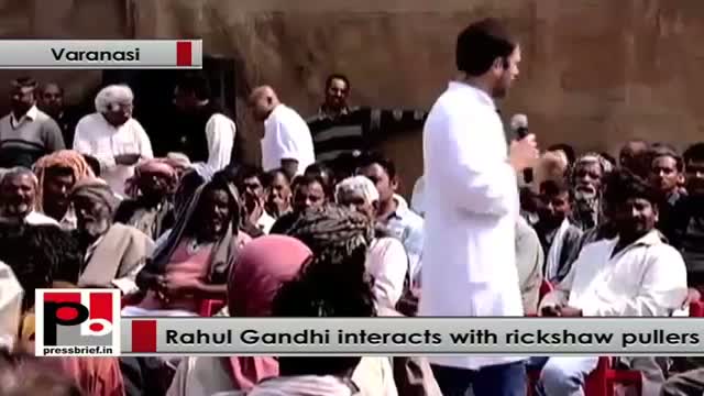 Watch Rahul Gandhi We always try to build a platform for the poor with our schemes Video