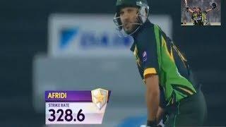 Watch Pakistan vs Bangladesh Asia Cup 2014 Highlights Afridi Batting Video