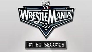 Watch WrestleMania in 60 Seconds: WrestleMania 22 Video