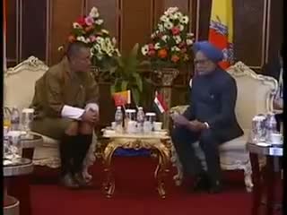 Watch PM meets the PM of Bhutan Video