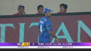 Watch Ajinkya Rahane scores 5th ODI half century (Asia Cup 2014 - 9th ODI, Ind vs Afg) Video