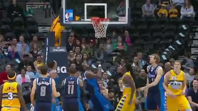 Watch NBA: Kenneth Faried Assists Himself Off the Backboard Video