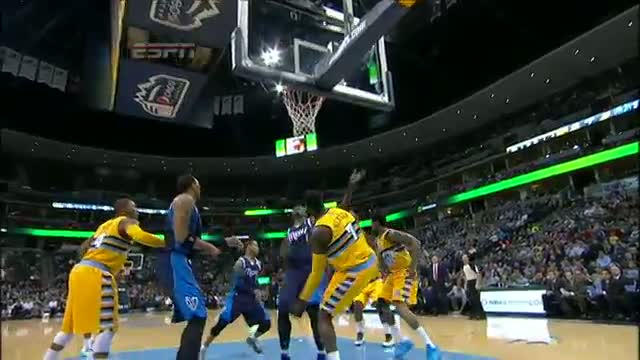 Watch NBA: J.J. Hickson Meets Dalembert at the Rim for the Denial Video