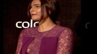 Watch Sonam Kapoor's SHOCKING TRANSPARENT lace dress Video