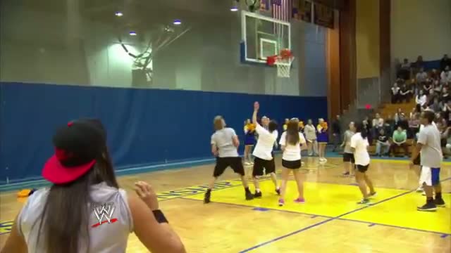 Watch WWE joins the Special Olympics Illinois Unified Basketball Game Video