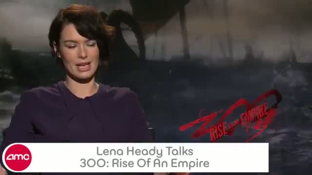 Watch Lena Heady Talks 300: RISE OF AN EMPIRE with AMC Video