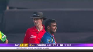 Watch Ashan Priyanjan claims two important Bangladeshi batsman (Asia Cup 2014 - 10th ODI, Ban vs SL) Video