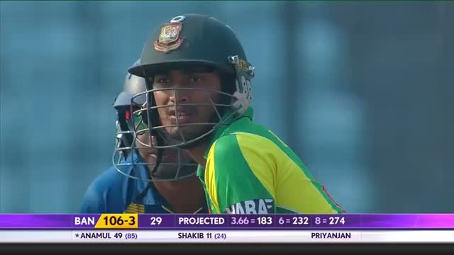 Watch Lahiru Thirimanne took hold of a superb catch (Asia Cup 2014 - 10th ODI, Ban vs SL) Video
