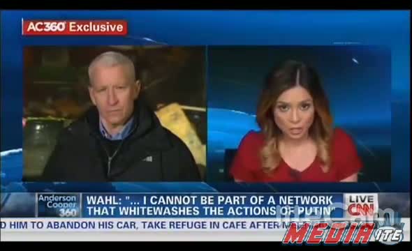 Watch Anderson Cooper Interviews Liz Wahl RT Anchor Who Quit - " RT Is Not About Truth " - 3-5-14 Video