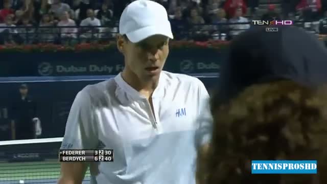 Watch Roger Federer Vs Tomas Berdych Final HIGHLIGHTS DUBAI 2014 [HD] PART 1 Video