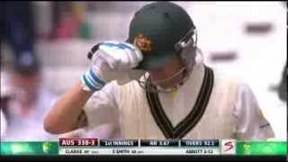 Watch Michael Clarke struggles to get his 27th Test century (South Africa vs Australia - 3rd Test) Video