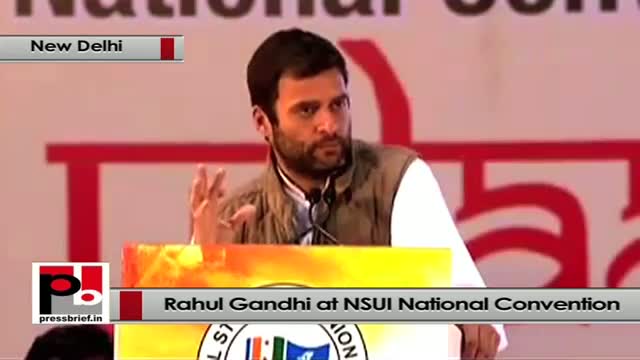 Watch Rahul Gandhi: I am going to bring youth in the Congress Video