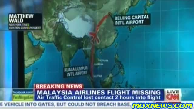Watch Malaysia Airlines Flight 370 With 239 On Board Goes Missing! Video