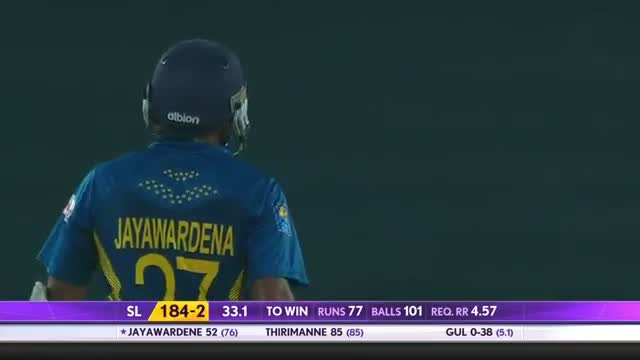 Watch Mahela Jayawardhene achieved 71st ODI fifty (Asia Cup 2014 - Final, Pak vs SL) Video