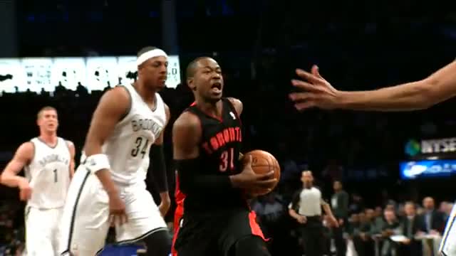 Watch NBA: Terrence Ross Gets to the Rack for the Punishing Slam Video