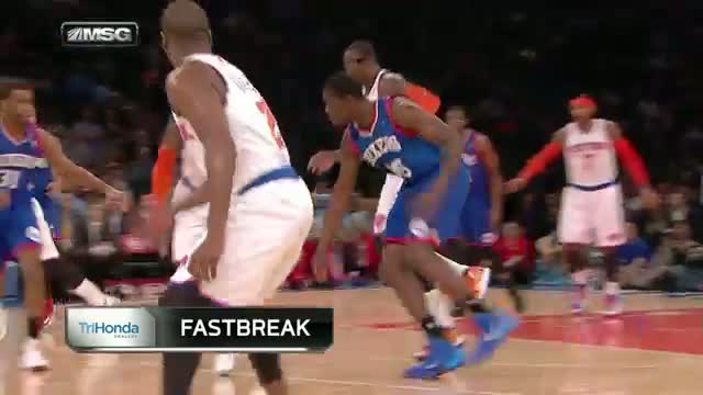 Watch NBA: J.R. Smith Bangs Home the High-Flying Alley-Oop Video