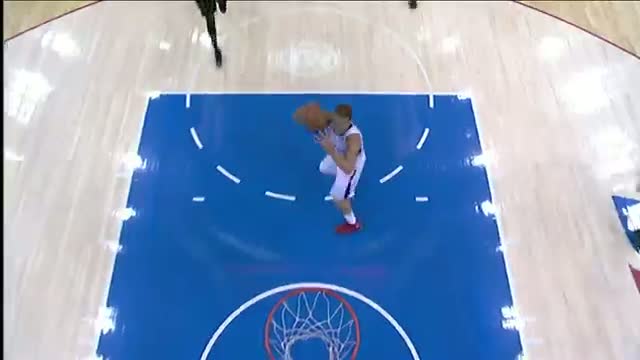 Watch NBA: Blake Griffin Strikes a Pose on the Way to the Rim Video