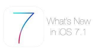 Watch What's new in iOS 7.1? Safe for Jailbreak? New Features! Video