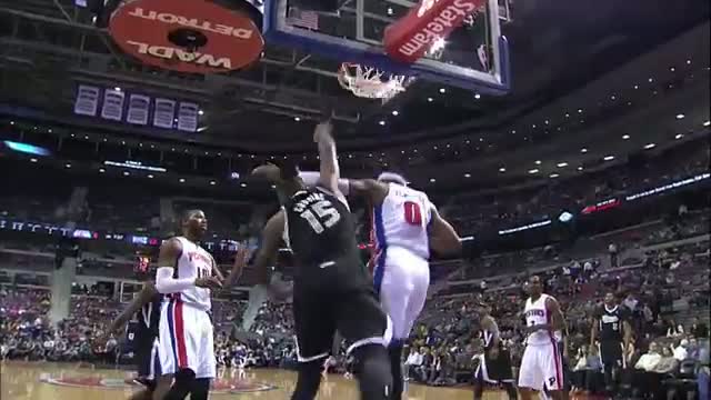 Watch NBA: DeMarcus Cousins Drops the Hammer on Andre Drummond Video