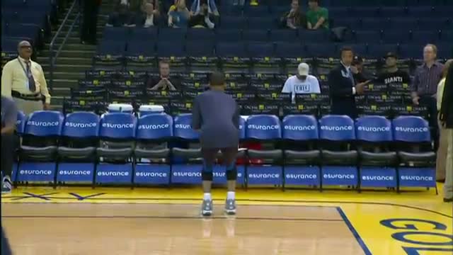 Watch NBA: Pregame Trick Shots with Monta Ellis Video