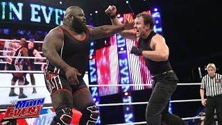 Watch Mark Henry vs. Dean Ambrose - United States Championship Match: WWE Main Event, March 11, 2014 Video
