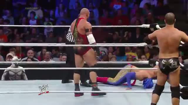 Watch Los Matadores vs. Ryback and Curtis Axel: WWE Main Event, March 11, 2014 Video