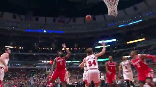 Watch NBA: James Harden Lobs to Dwight Howard for the Smash Video