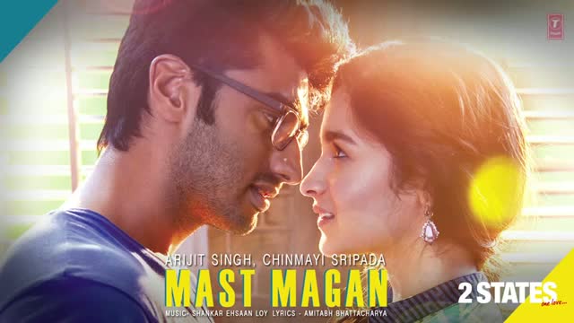 Watch Mast Magan 2 States Full Song (Audio) - Arjun Kapoor, Alia Bhatt Video