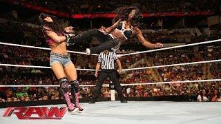 Watch The Funkadactyls vs. AJ Lee & Tamina: Raw, March 17, 2014 Video