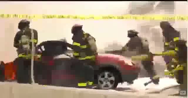 Watch That's 'our friends, that's ours' - KOMO helicopter crash witness Video